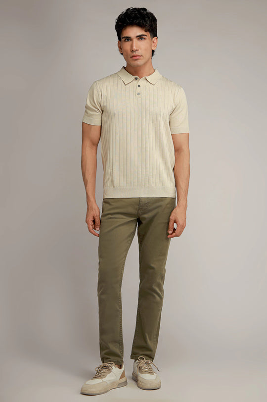 Basic Textured Polo