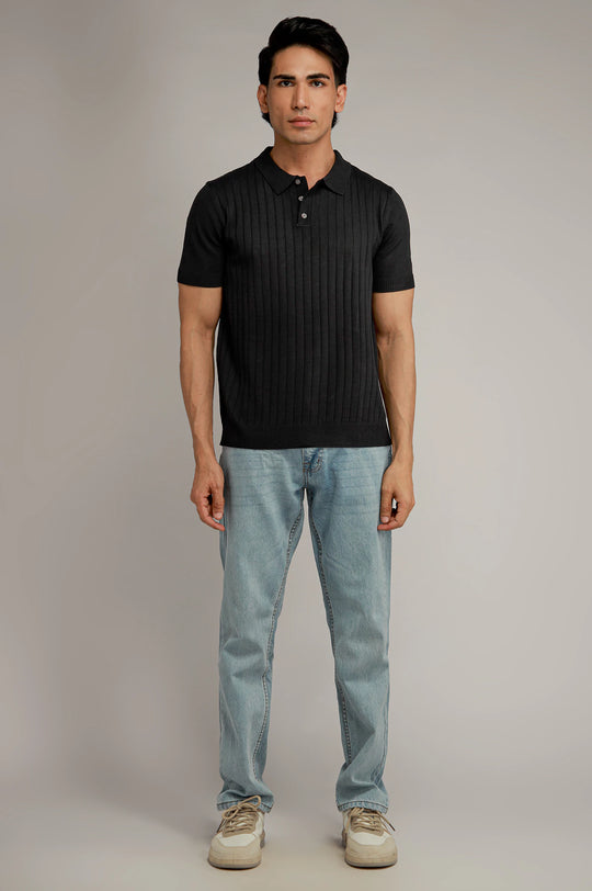 Basic Textured Polo
