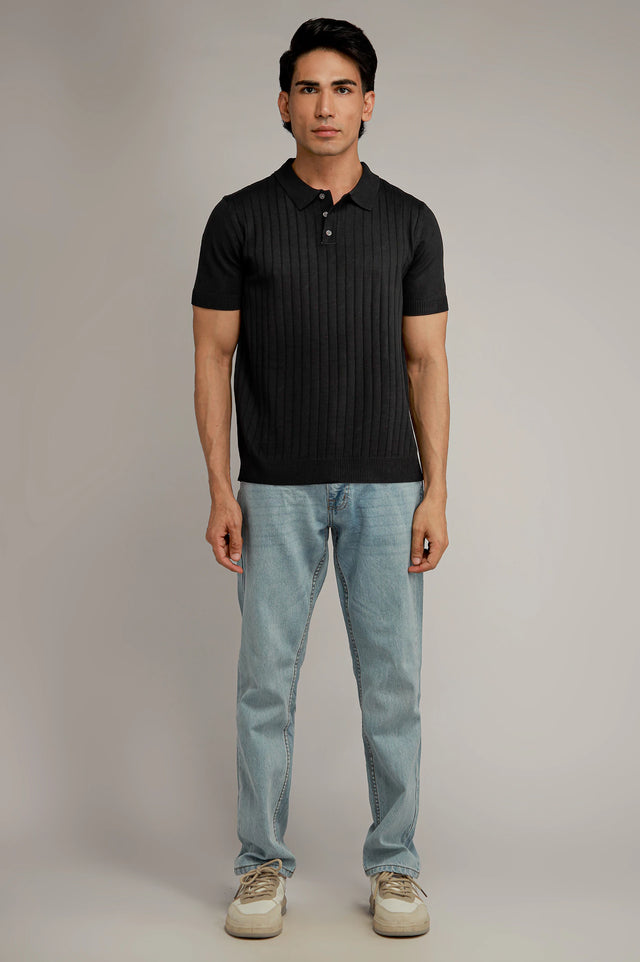 Basic Textured Polo