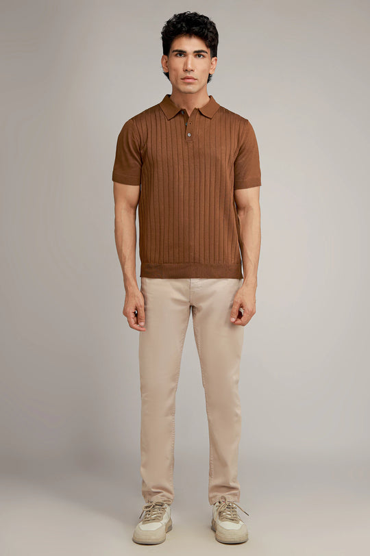 Basic Textured Polo