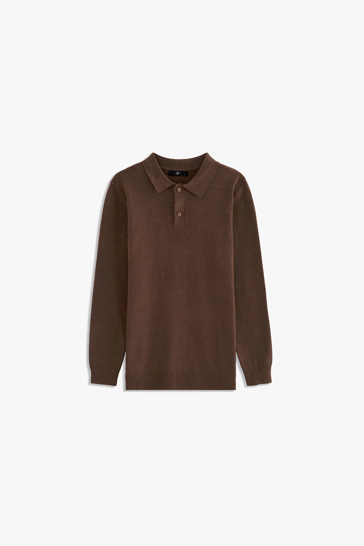 Basic Sweater With Button Placket