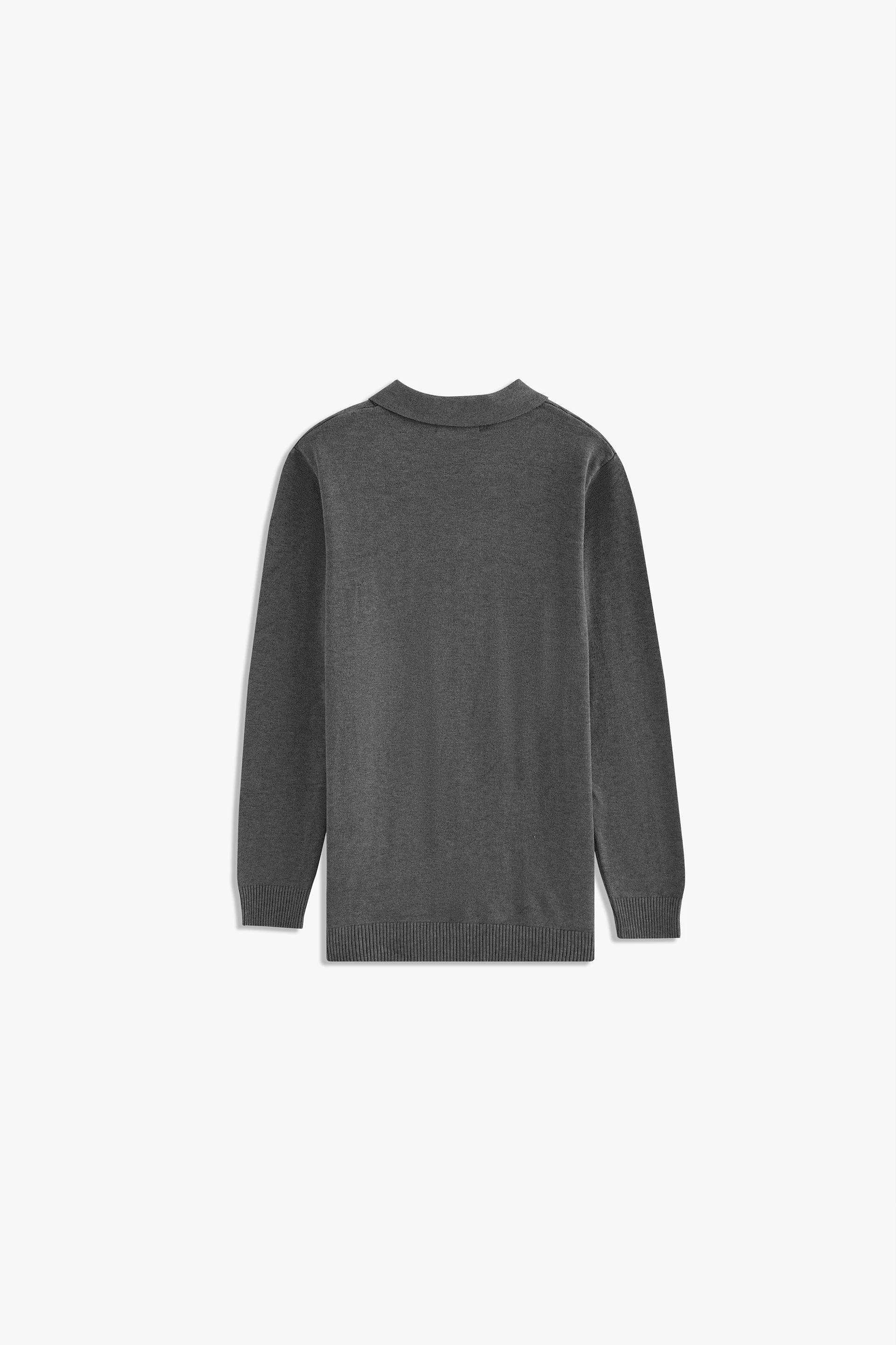 Zipper Placket Sweater