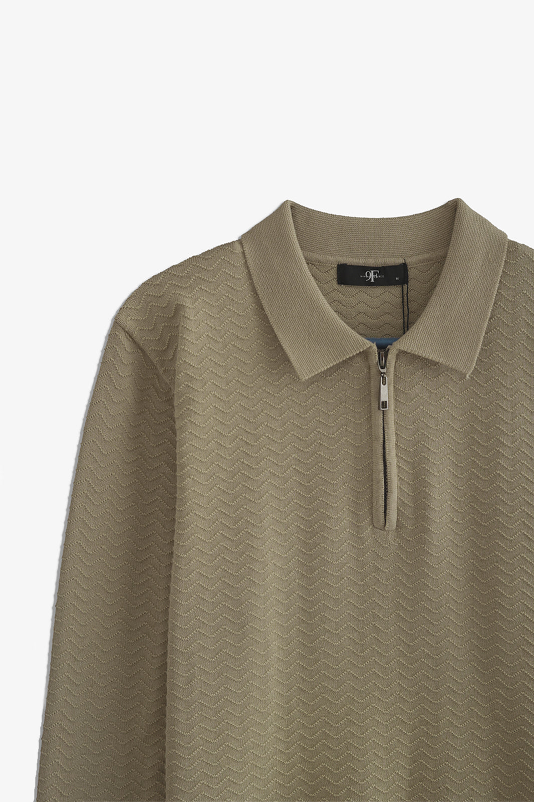 Half Zipper Sweater Polo