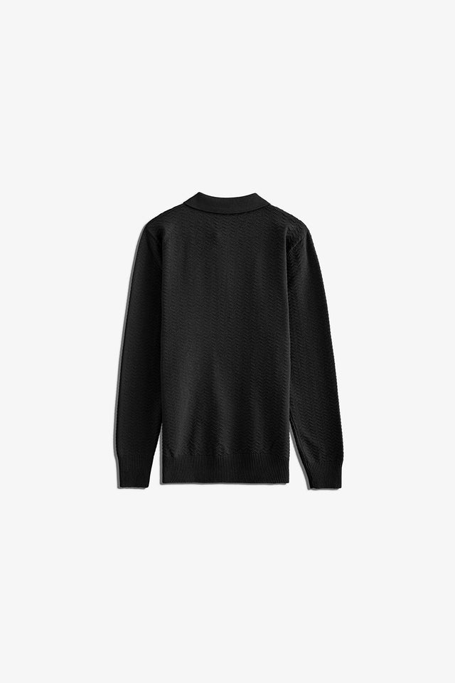 Half Zipper Sweater Polo