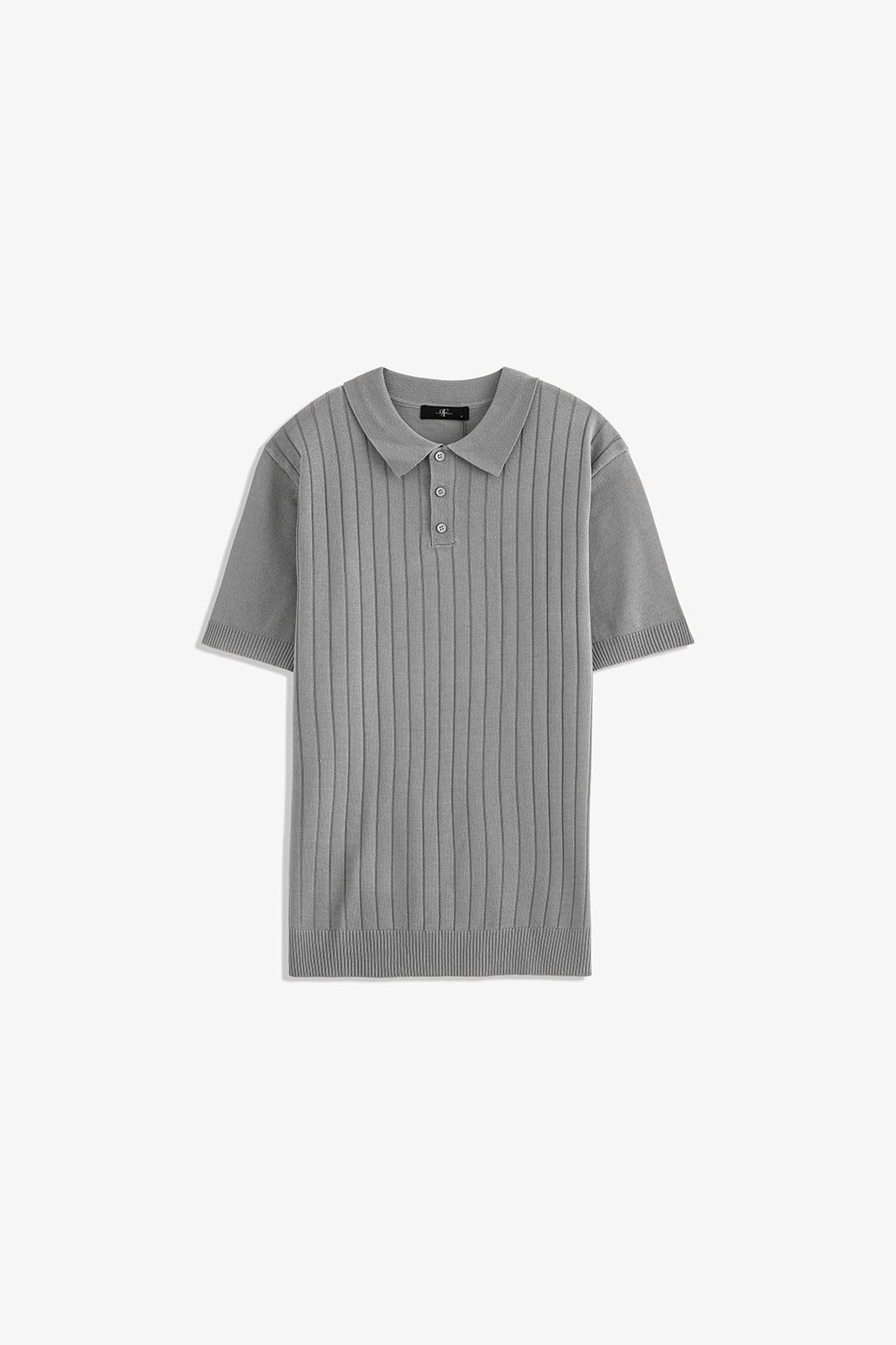 Button Textured Polo