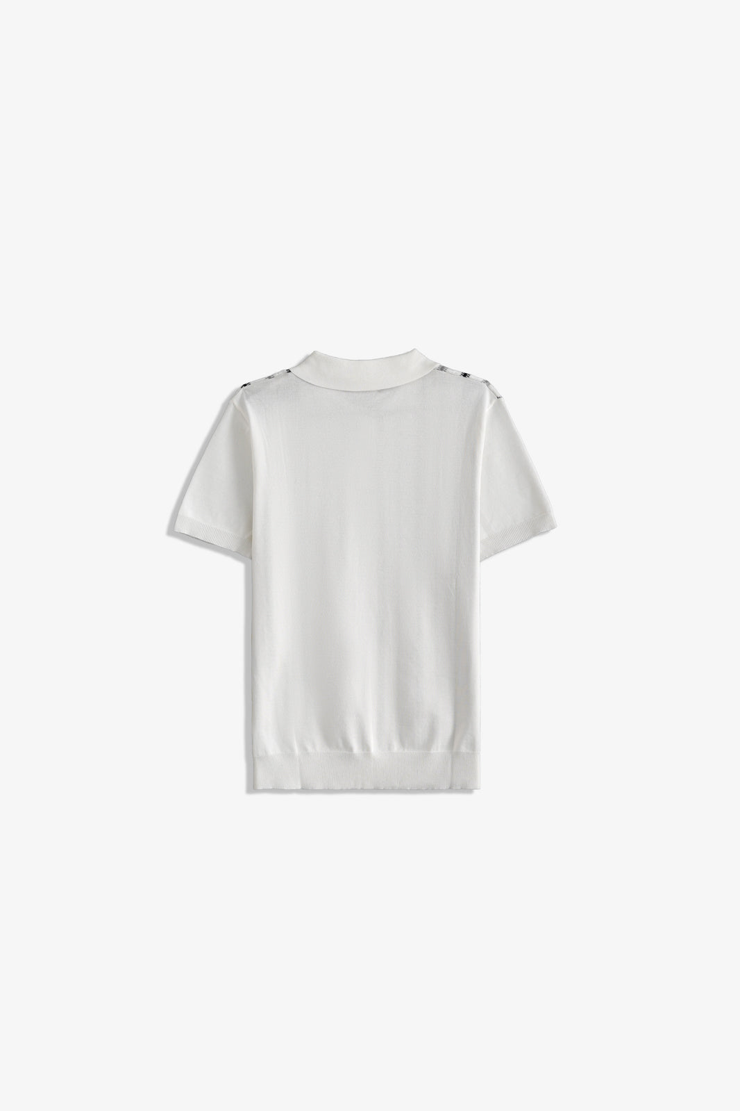Button Textured Polo