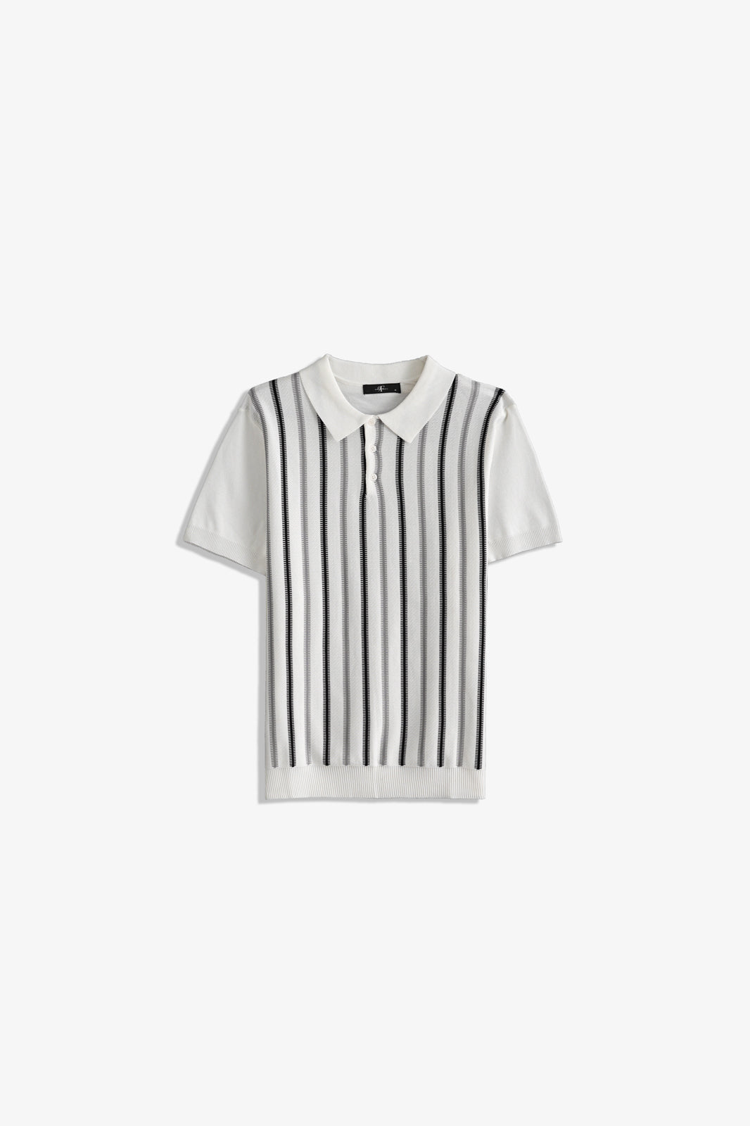 Button Textured Polo