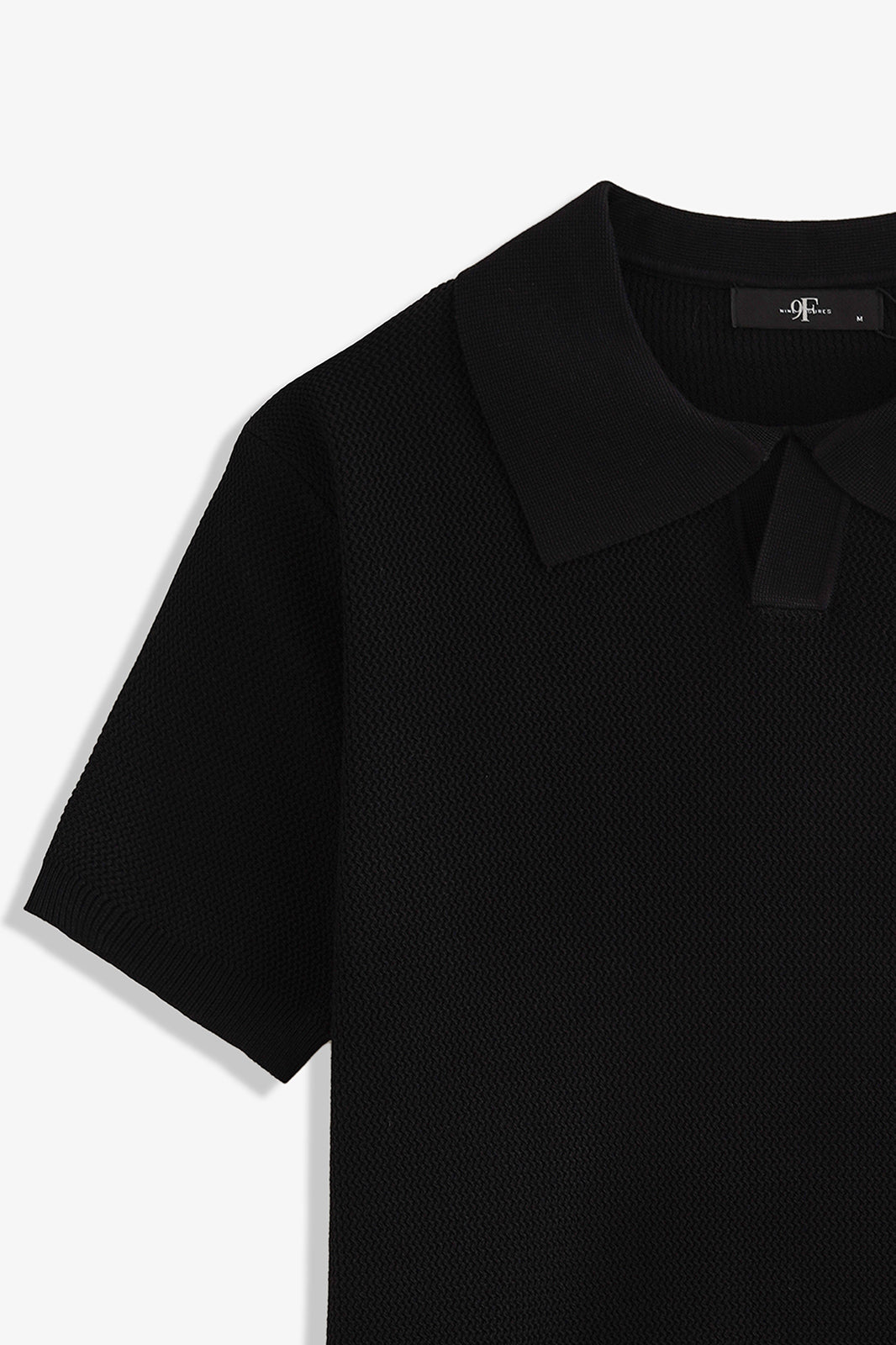 Johnny Collar Textured Polo
