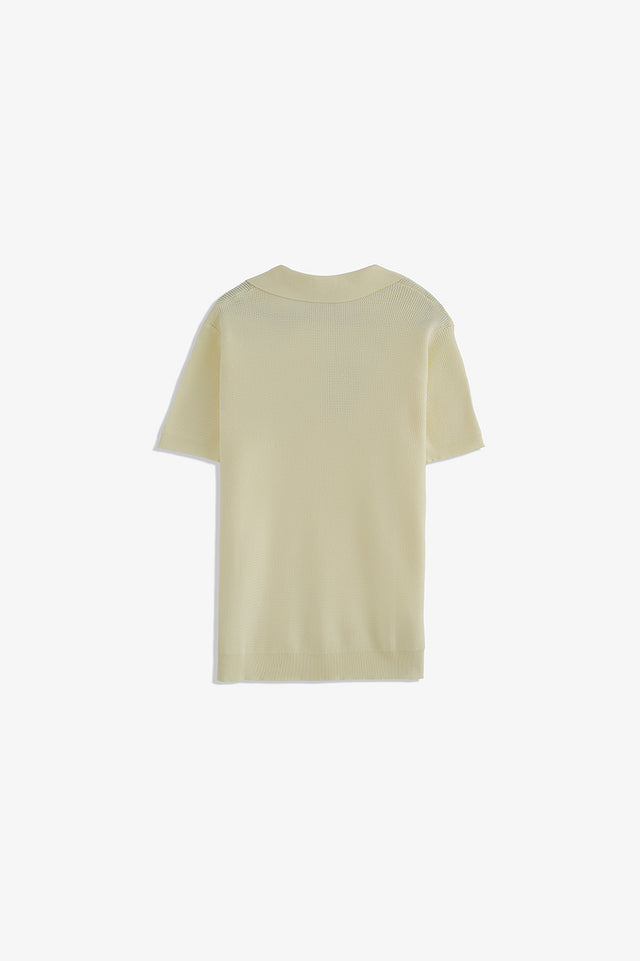 Johnny Collar Textured Polo