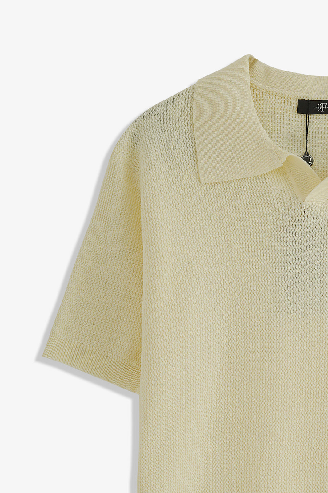 Johnny Collar Textured Polo