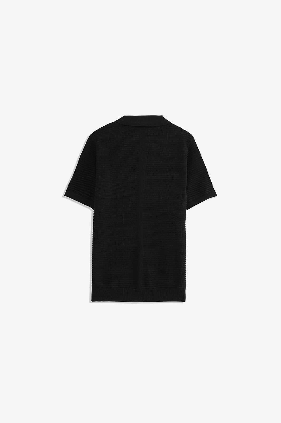 Johnny Collar Textured Polo