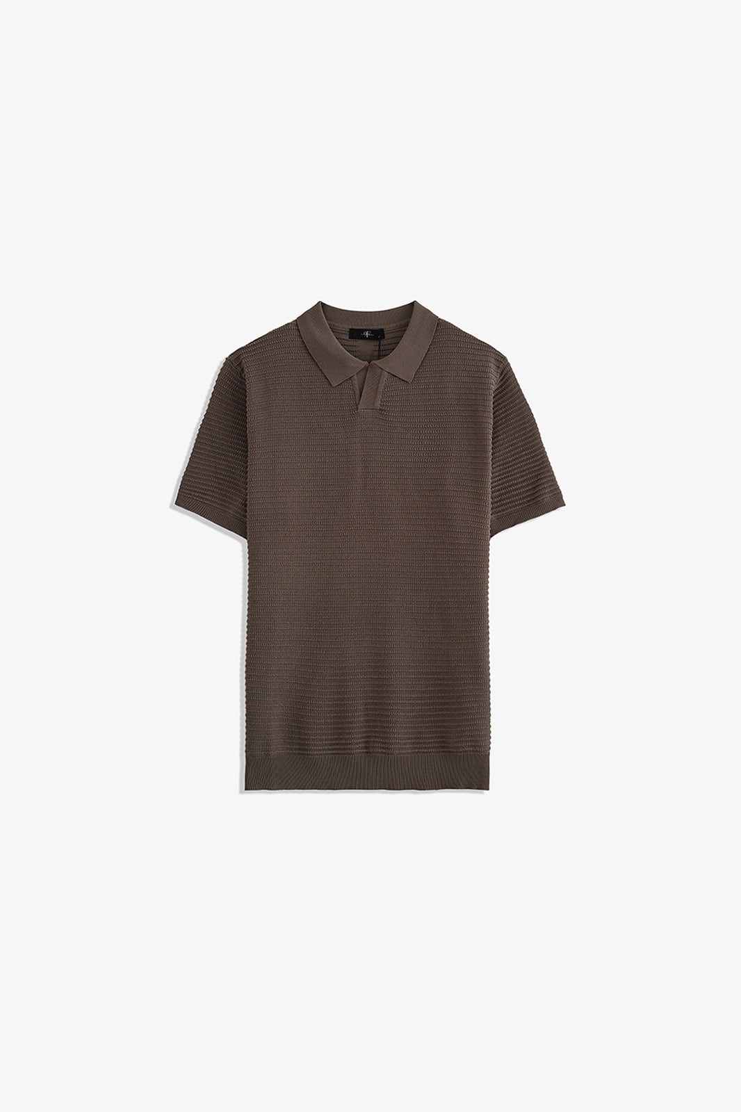 Johnny Collar Textured Polo