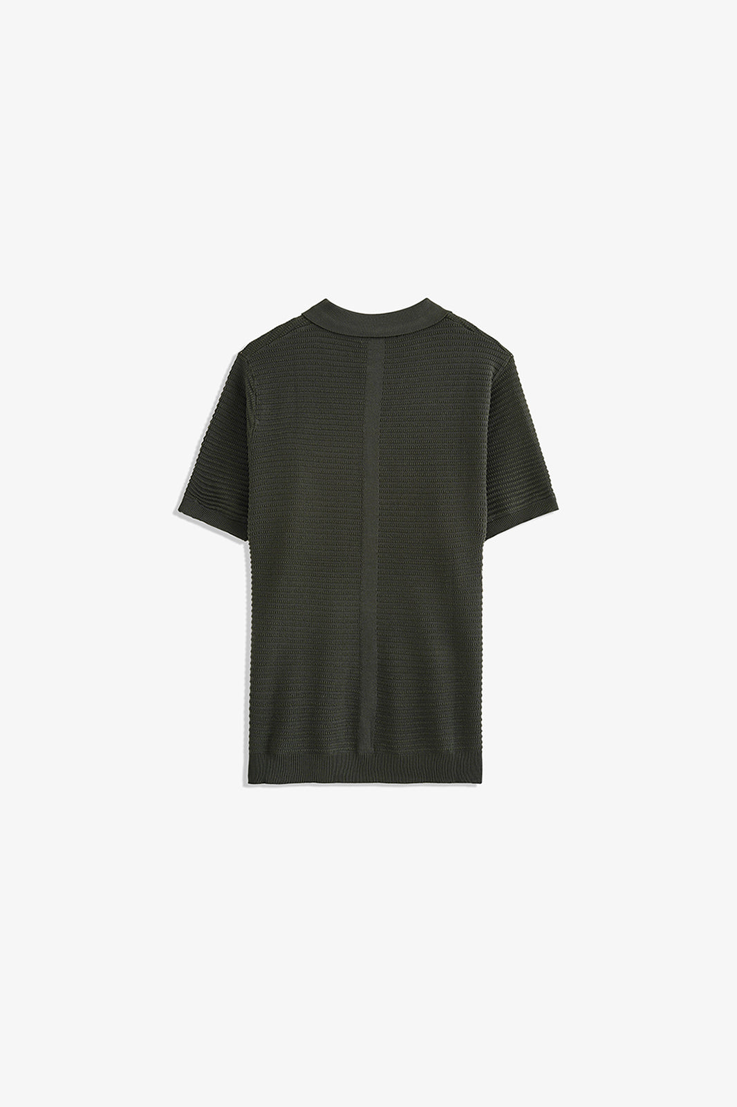 Johnny Collar Textured Polo