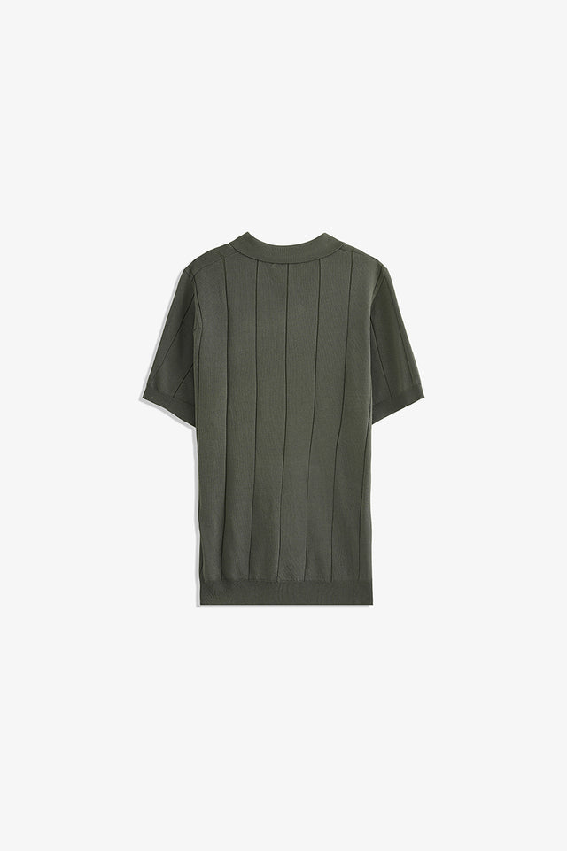 Johnny Collar Textured Polo