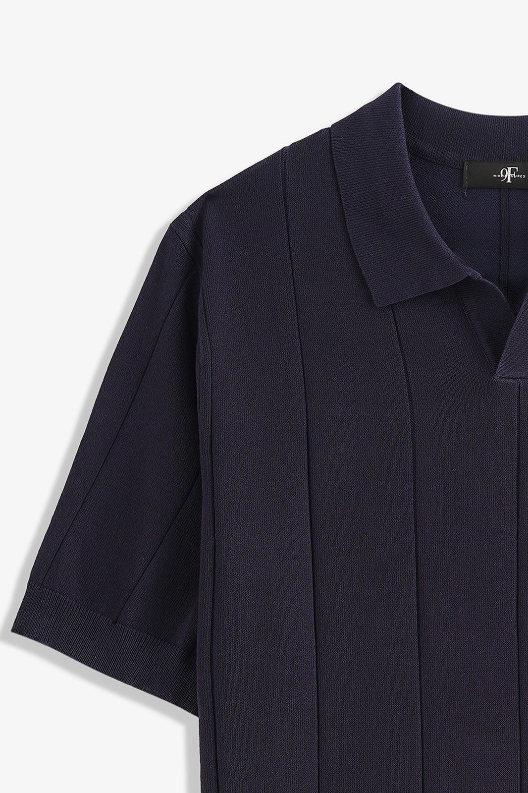 Johnny Collar Textured Polo