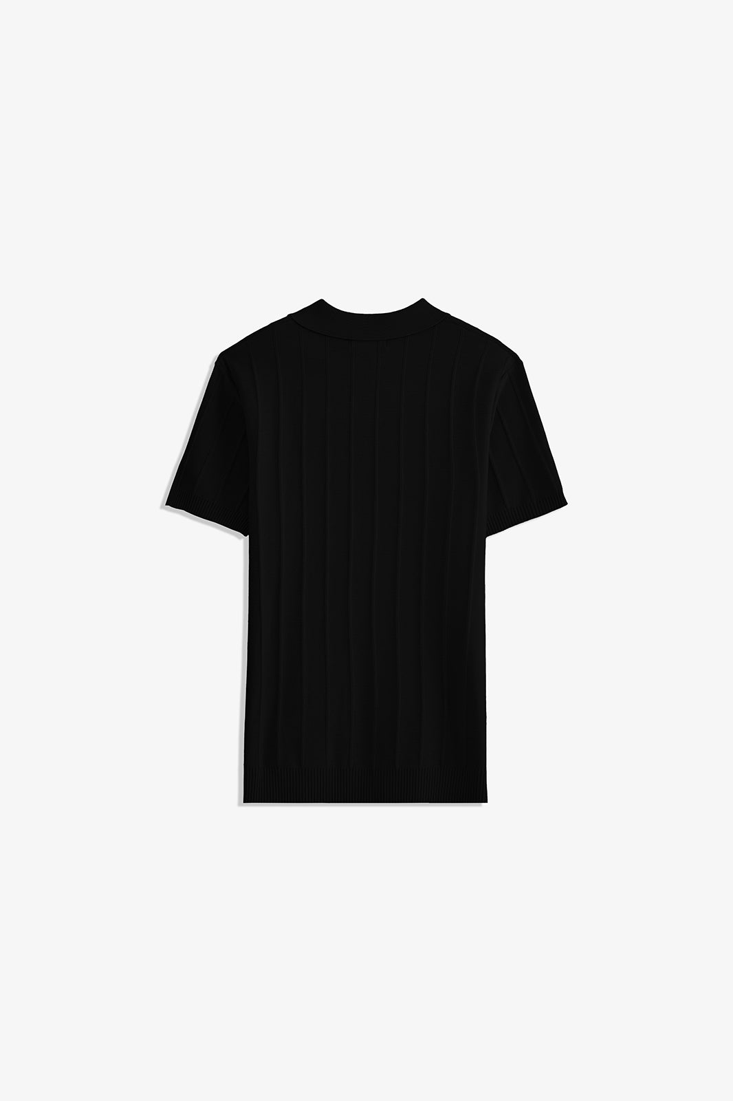 Zipper Textured Polo