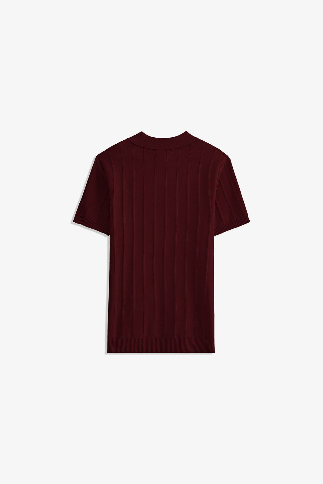 Zipper Textured Polo