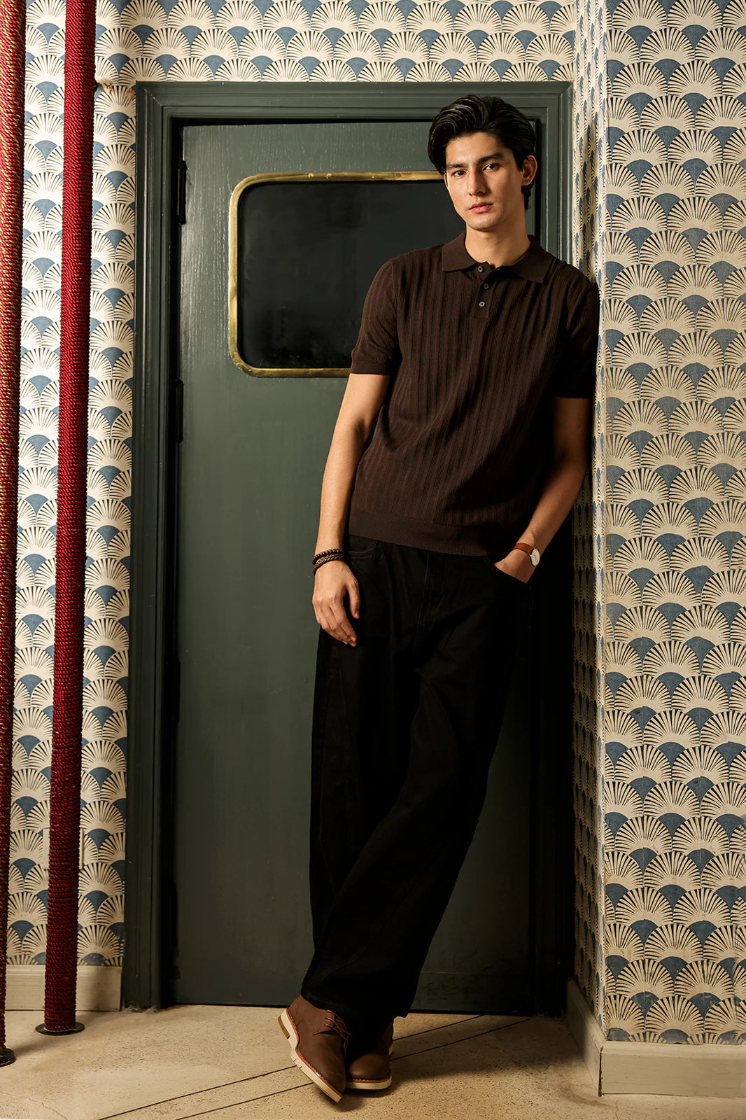 Basic Textured Polo