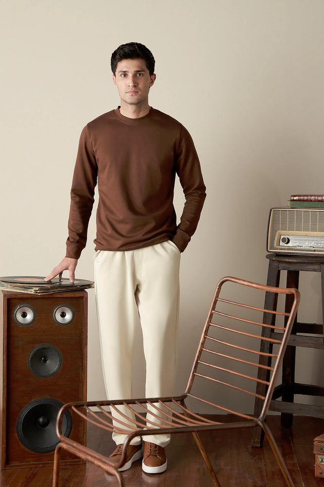 Basic Crew Neck Sweatshirt