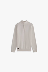 Mock Neck Textured Sweater