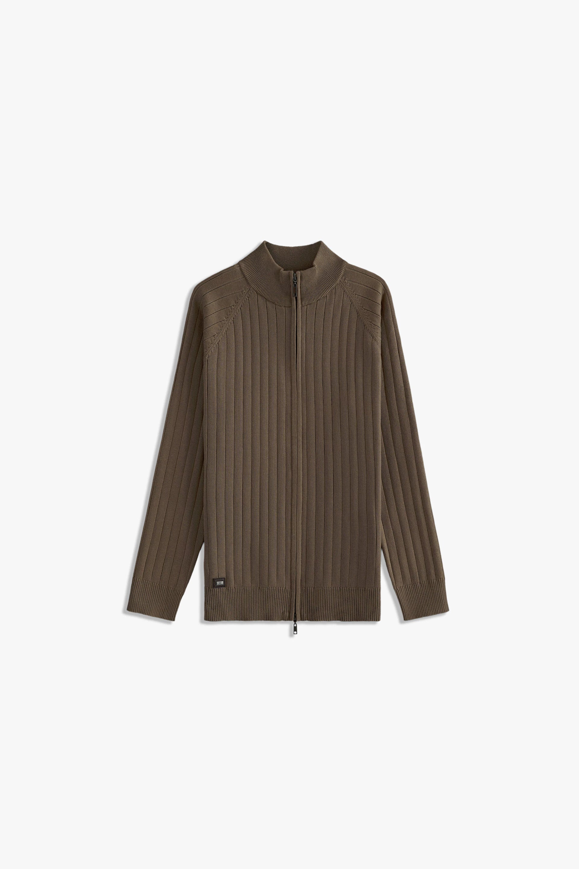 Basic Zipper Sweater