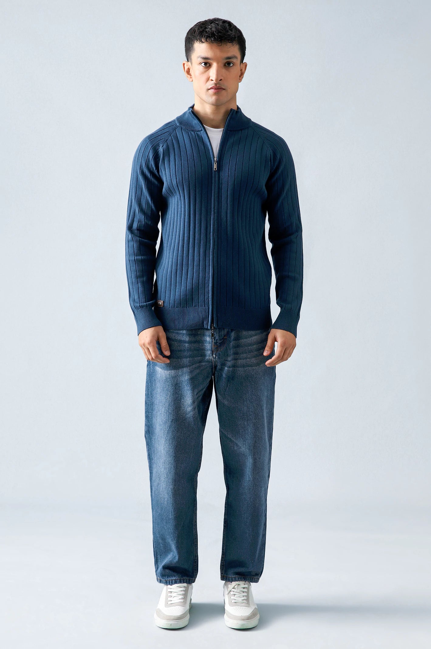 Basic Zipper Sweater