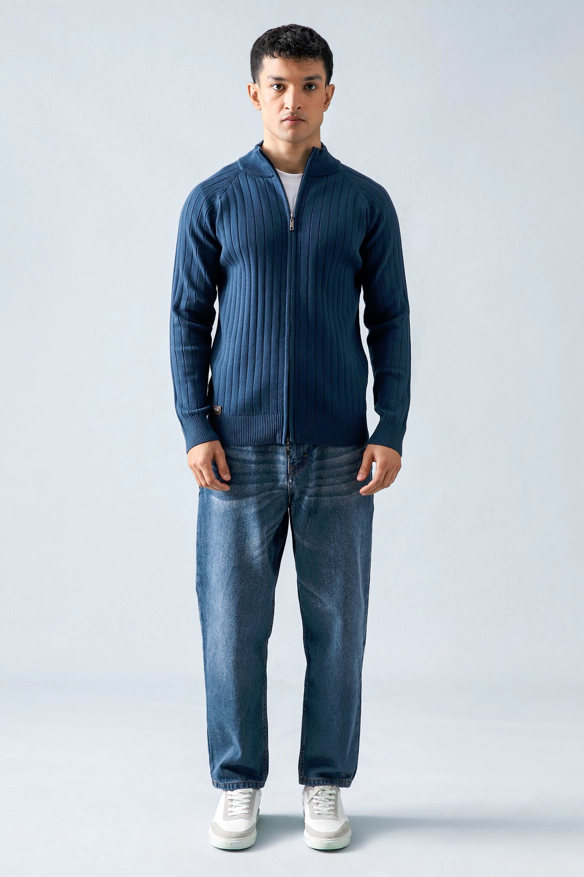 Basic Zipper Sweater