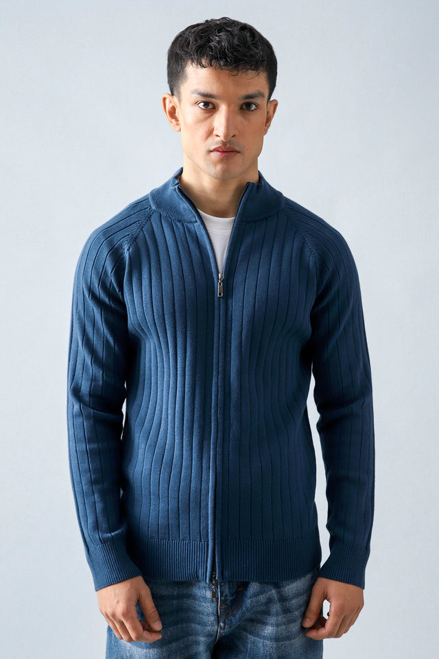 Basic Zipper Sweater