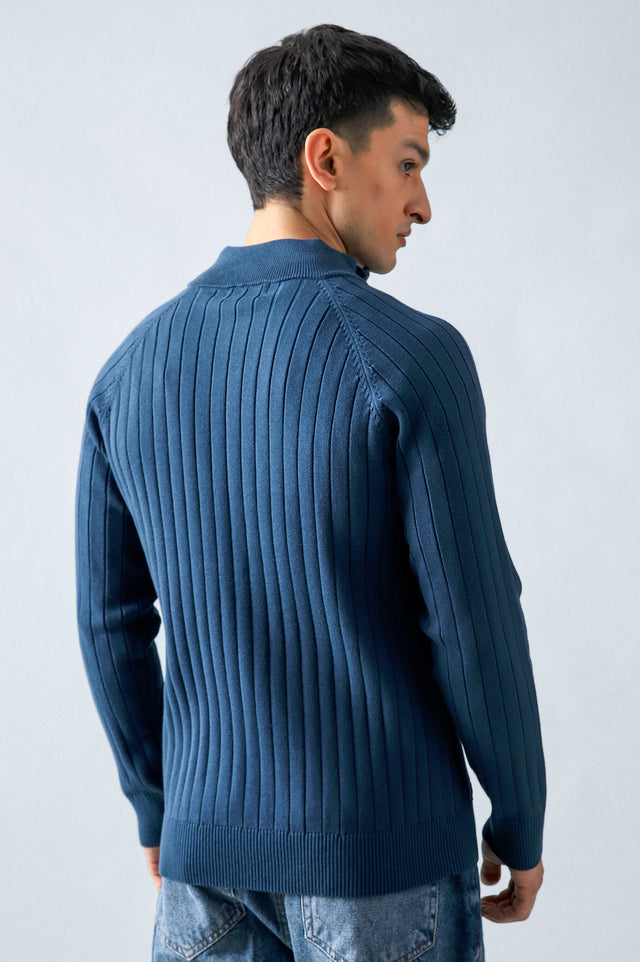 Basic Zipper Sweater