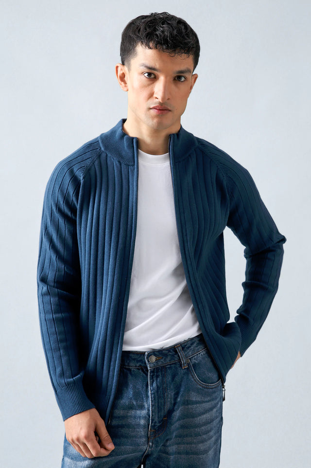 Basic Zipper Sweater