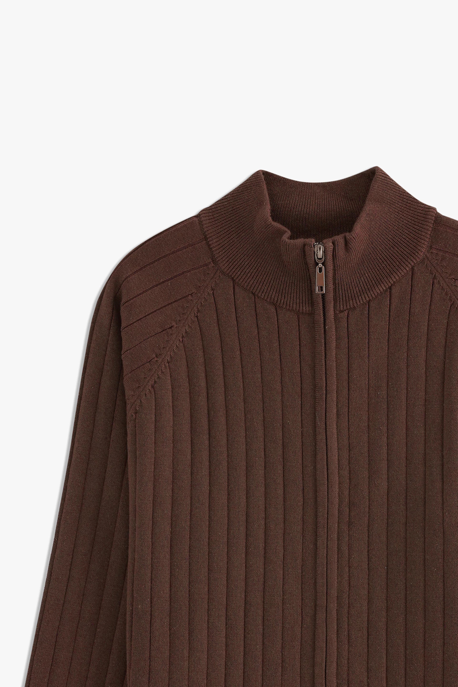 Basic Zipper Sweater
