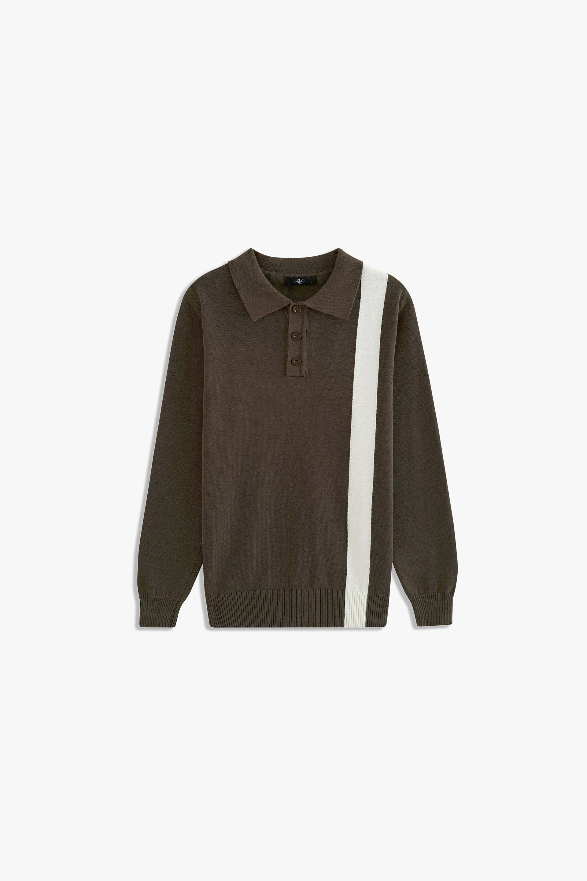 Basic Sweater with Button Placket