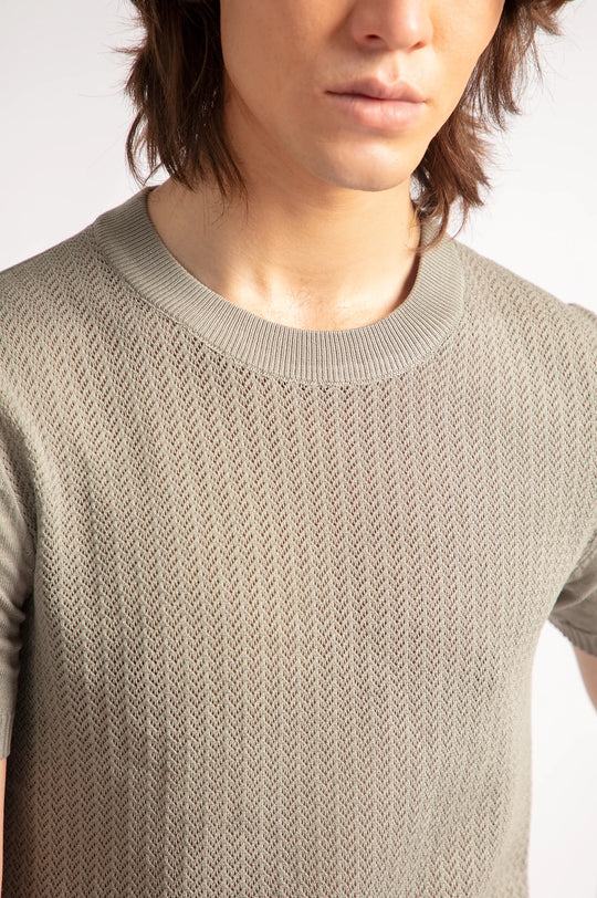 Basic Knitted T-Shirt