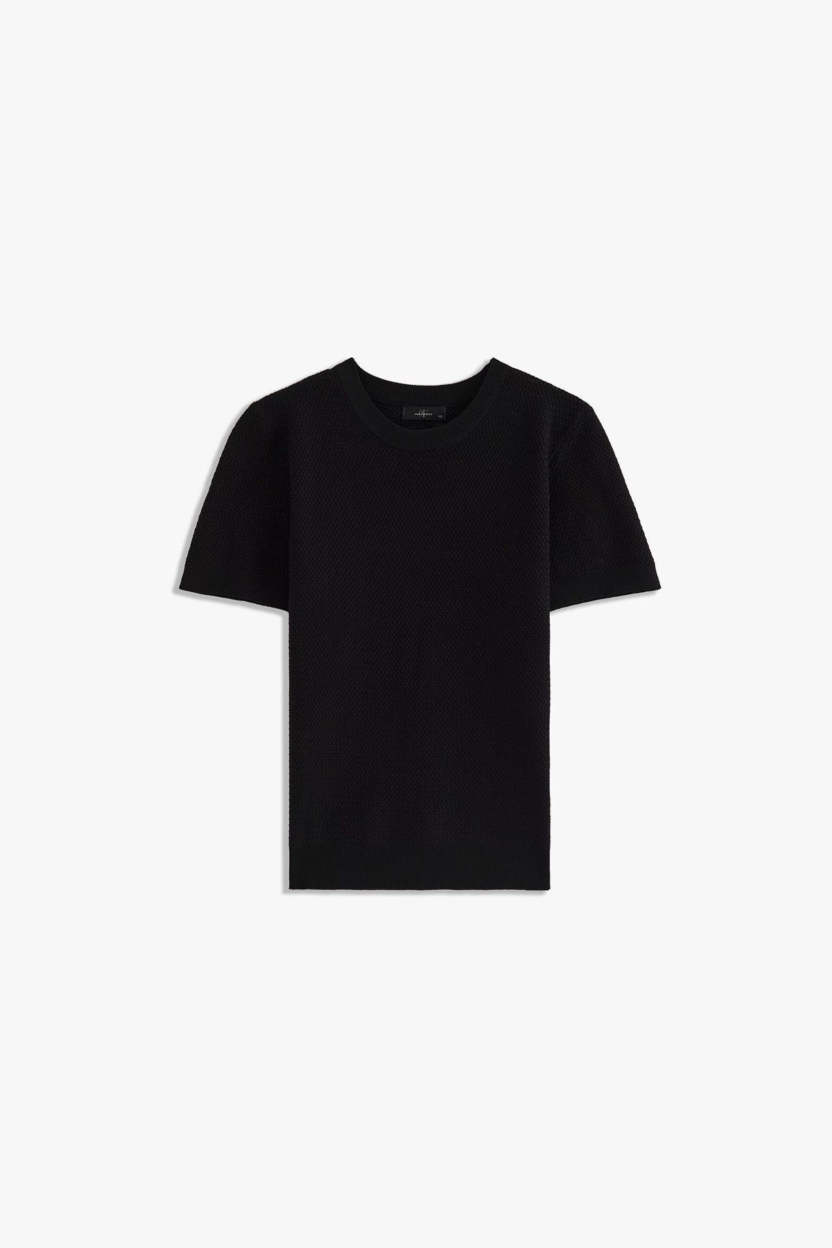 Textured Basic T-Shirt