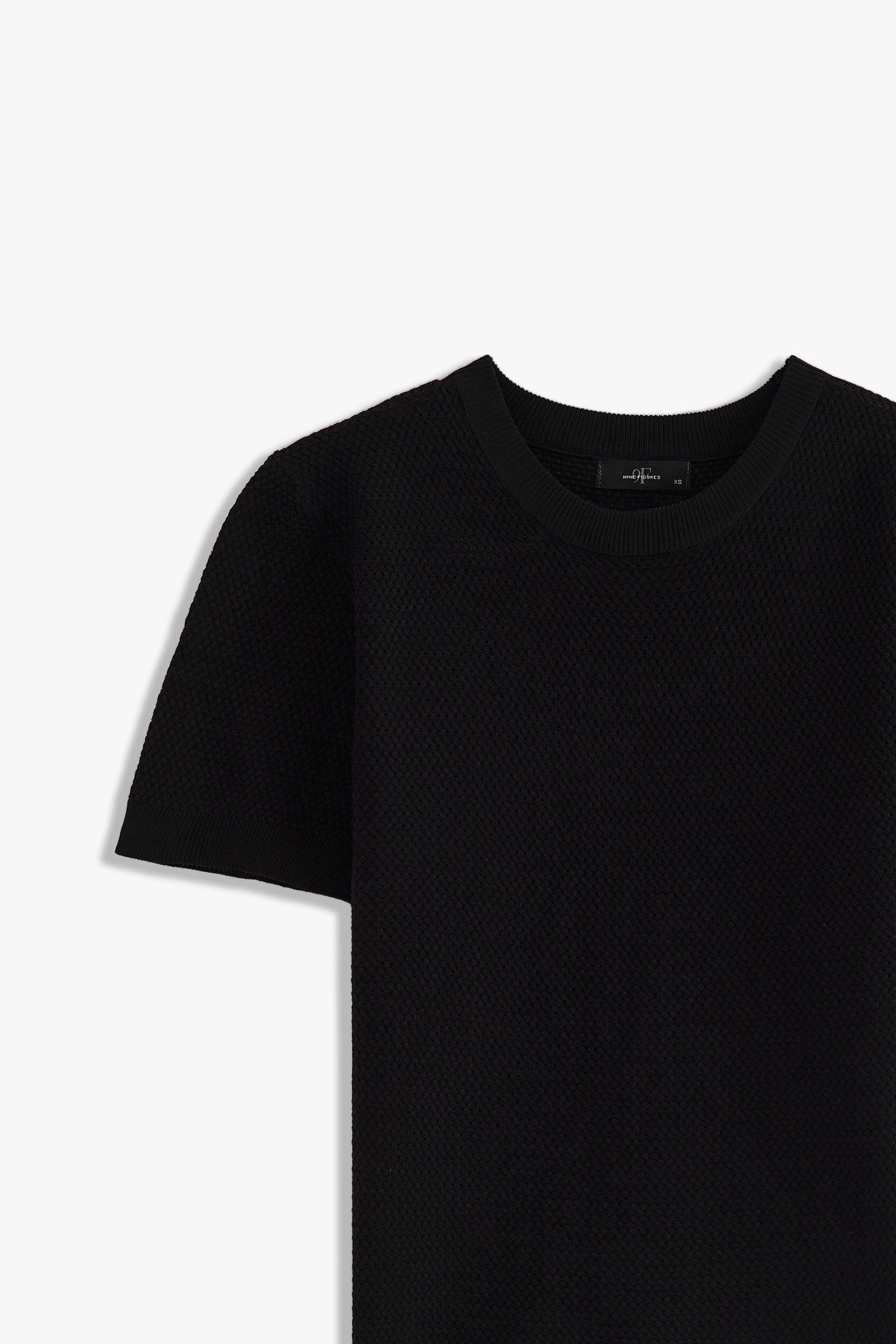 Textured Basic T-Shirt