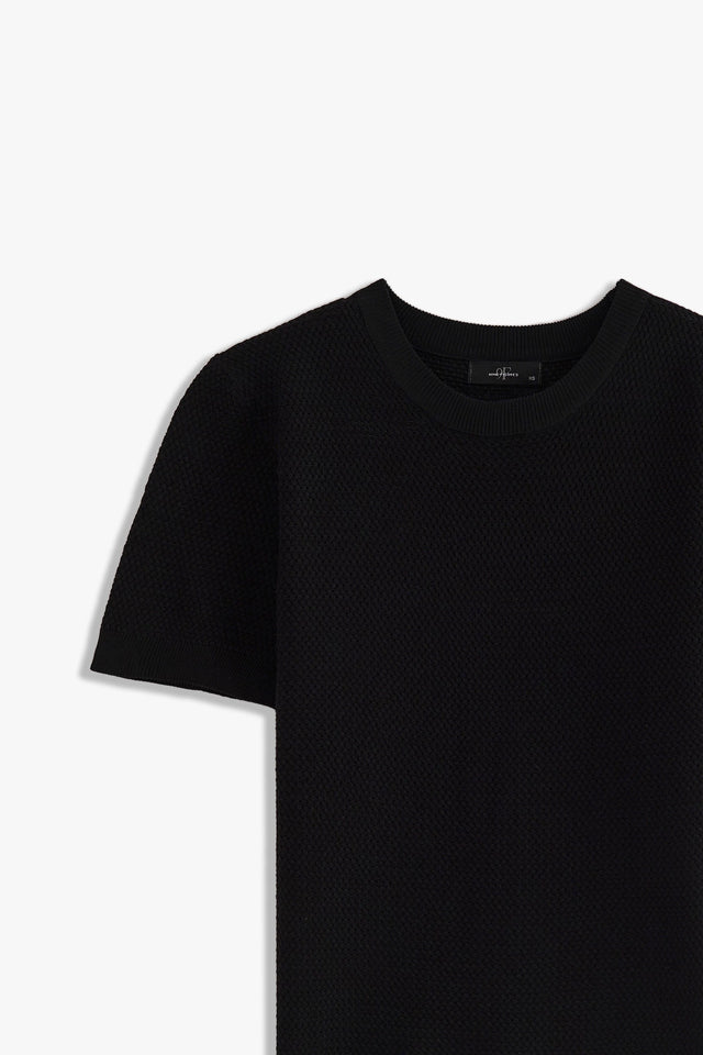 Basic Textured T-Shirt