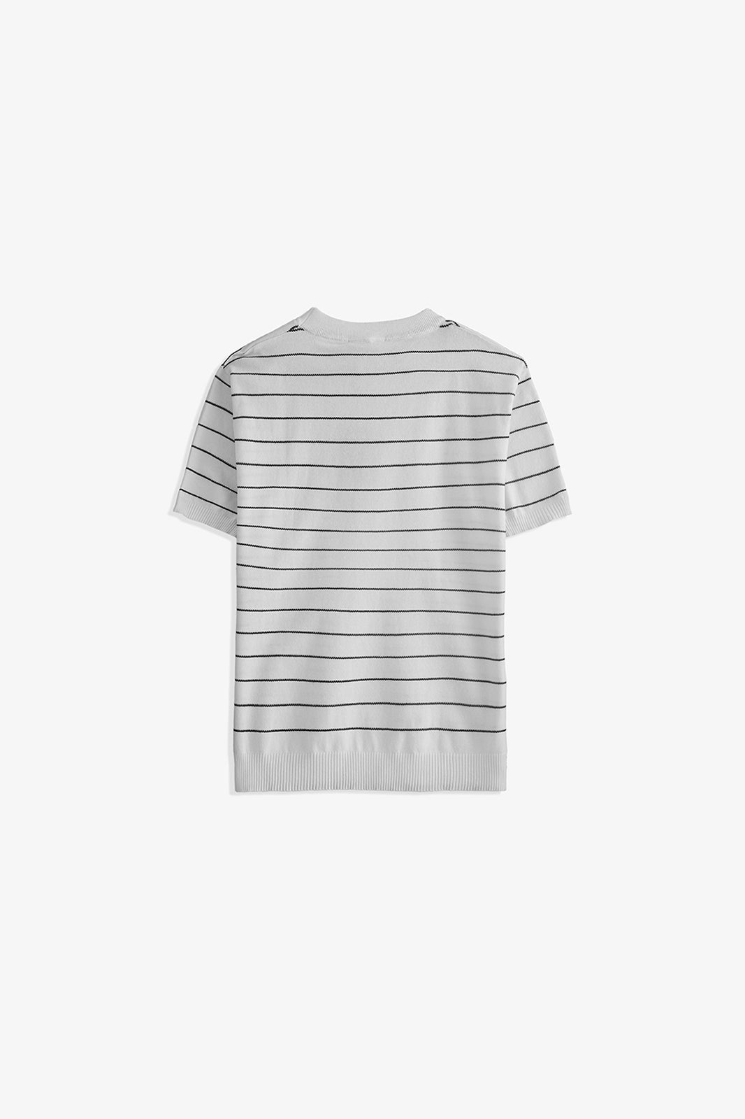 Crew Neck Striped T-Shirt