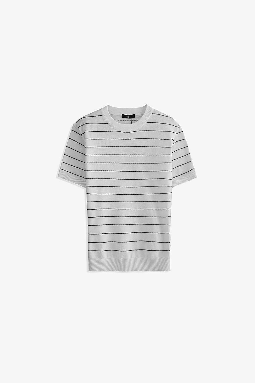 Crew Neck Striped T-Shirt