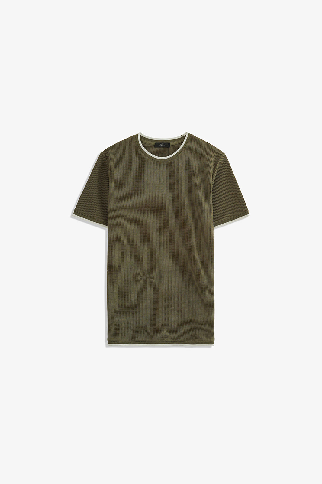 Crew Neck Textured T-Shirt