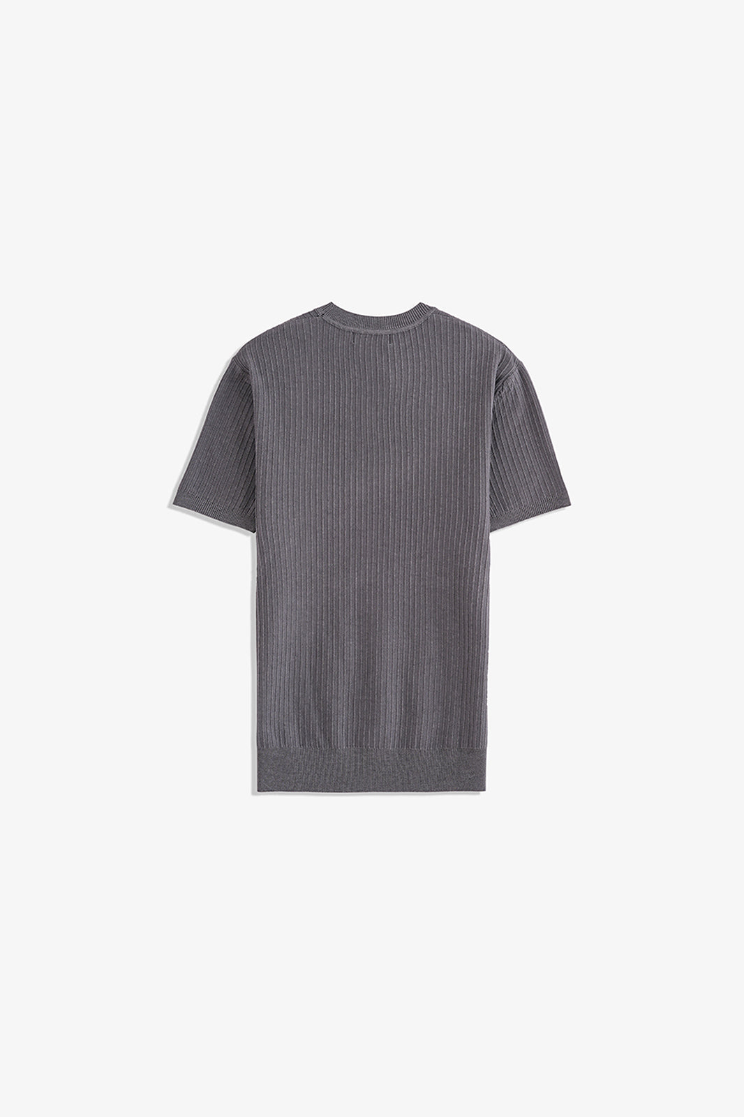 Crew Neck Textured T-Shirt