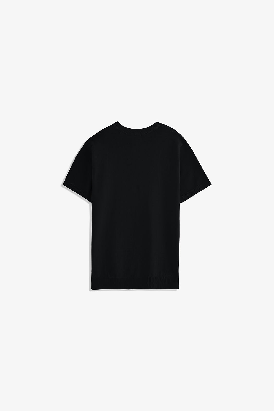 Crew Neck Textured T-Shirt