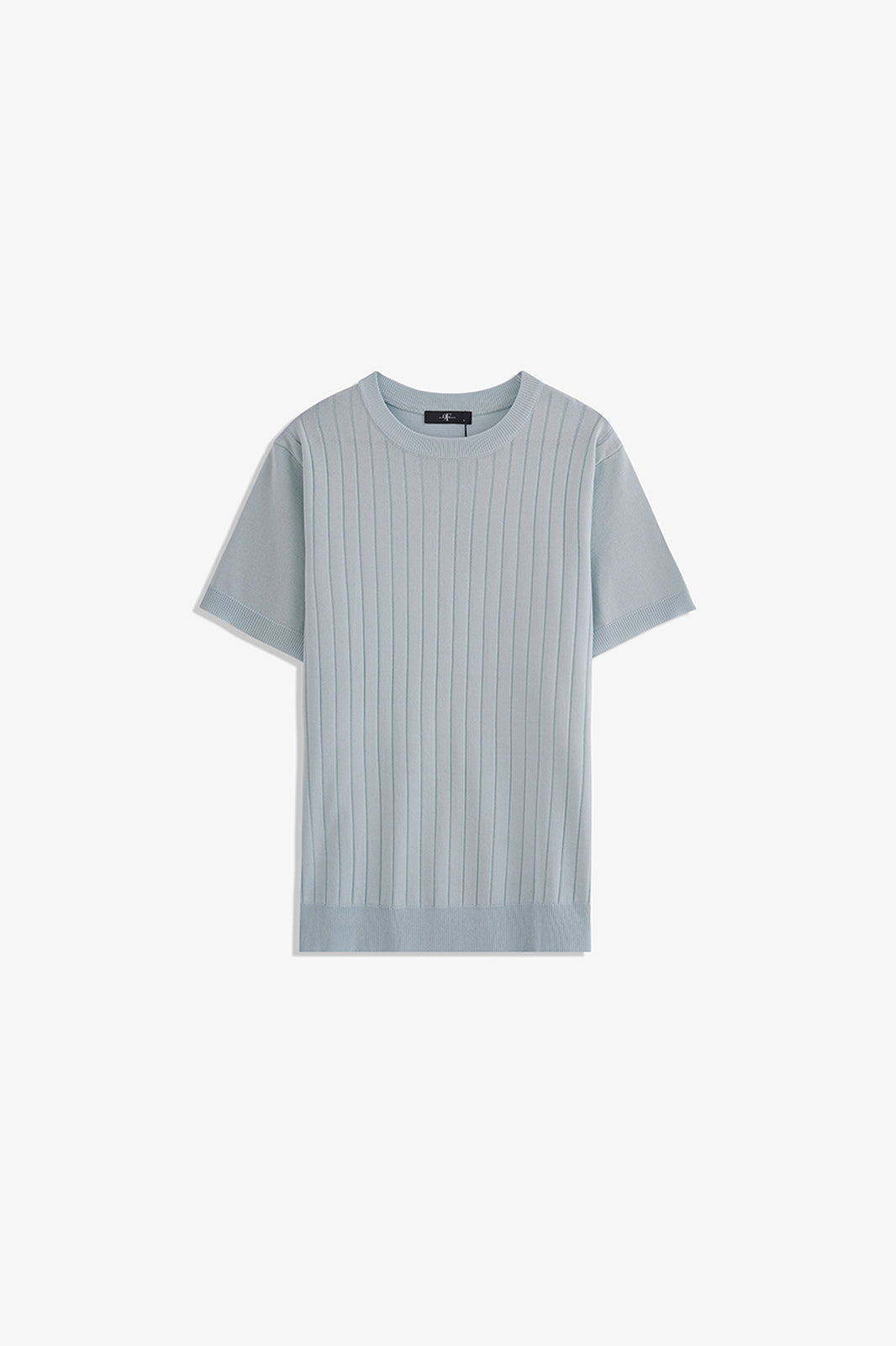 Crew Neck Textured T-Shirt