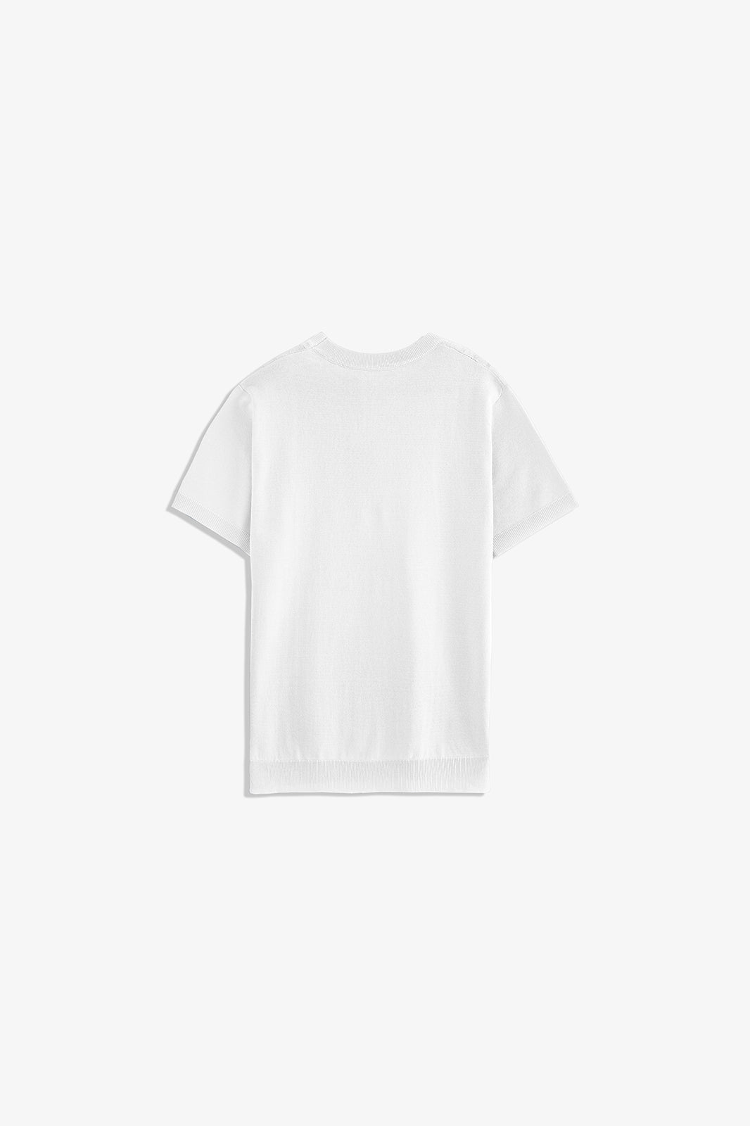 Crew Neck Textured T-Shirt