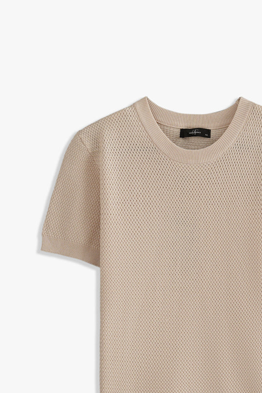 Basic Textured T-Shirt