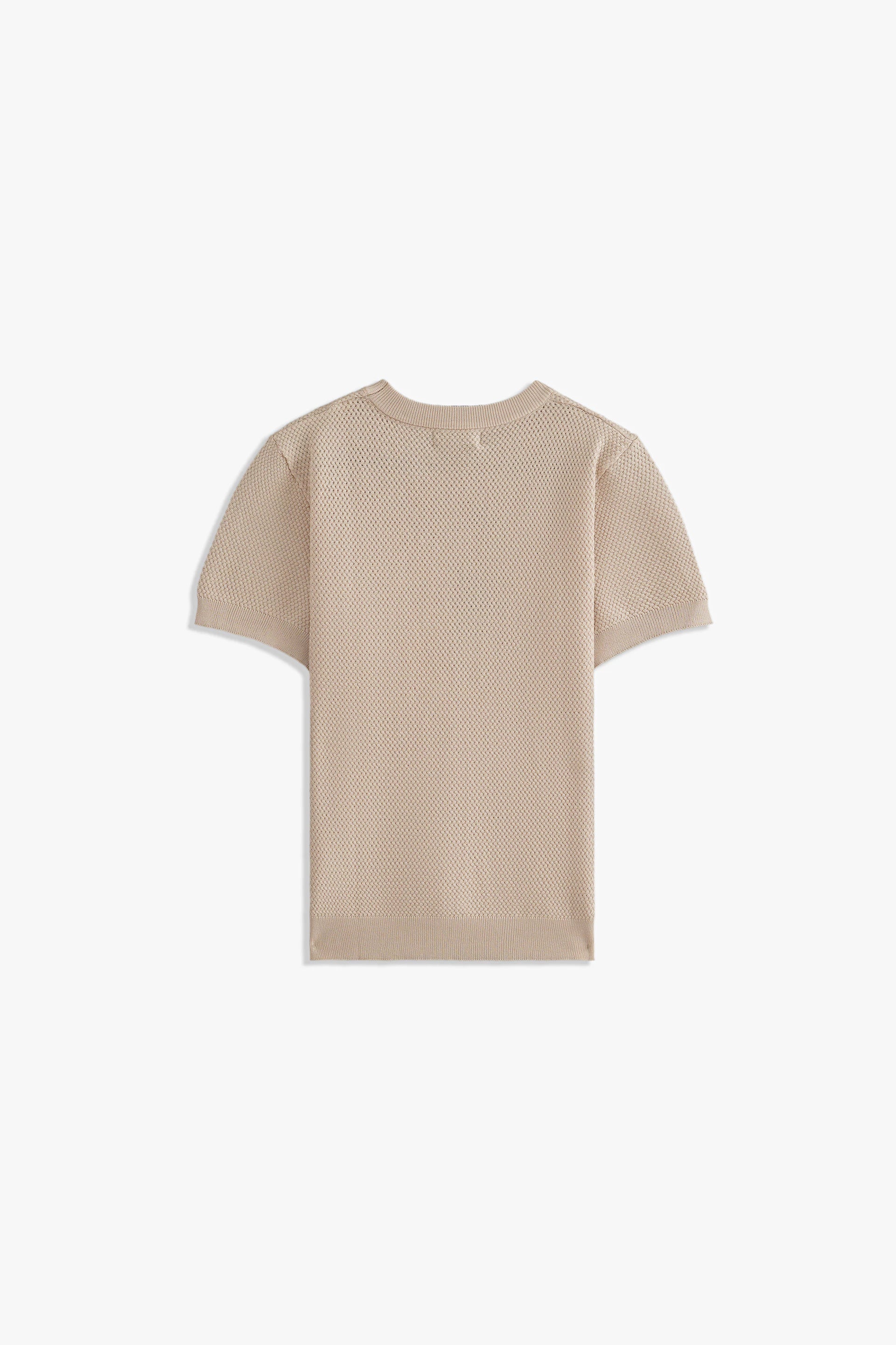 Textured Basic T-Shirt