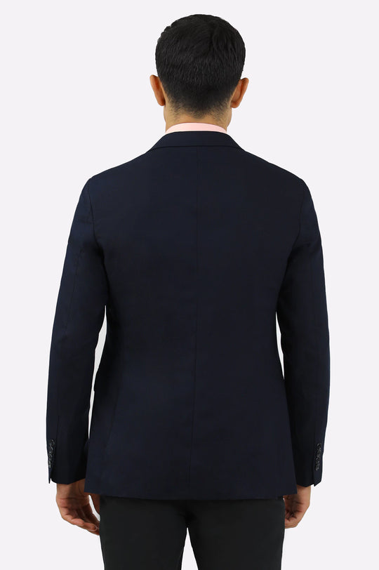 Navy Blue Men Blazer