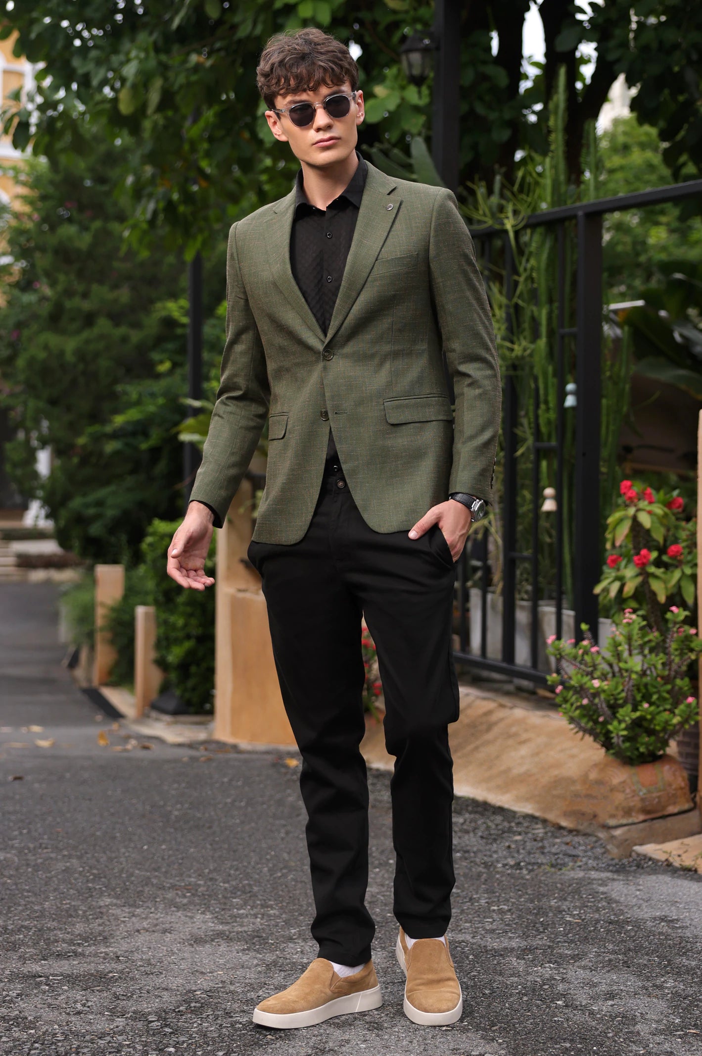 Green Men Blazer