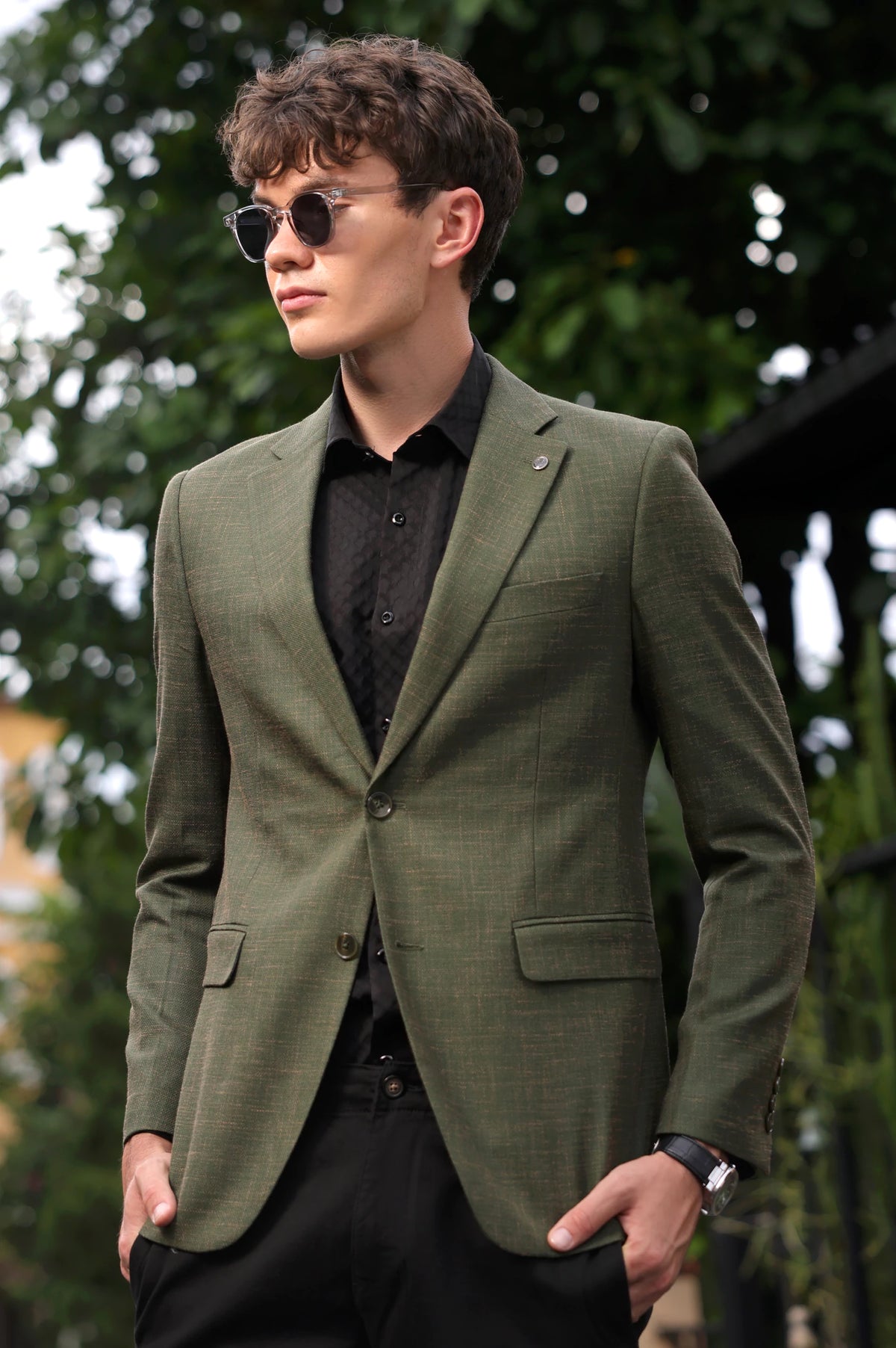 Green Men Blazer