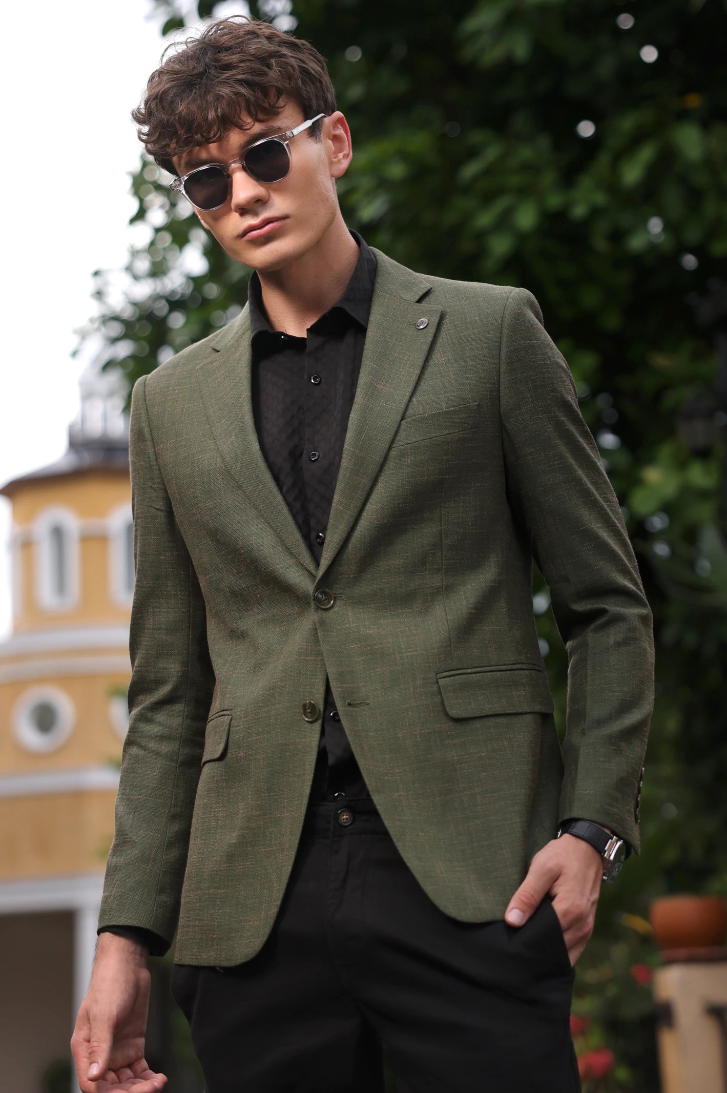 Green Men Blazer