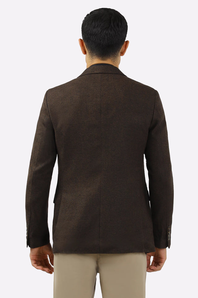 Brown Men Blazer